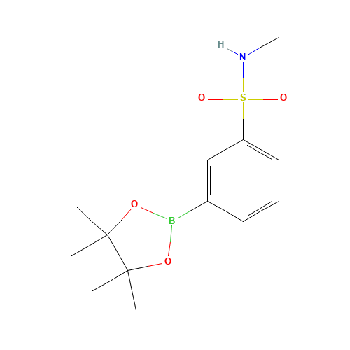 N-methyl-3-(4,4,5,5-tetramethyl-1,3,2-dioxaborolan-2-yl)benzenesulfonamide (CAS: 1293987-69-5) - Related Chemical Product