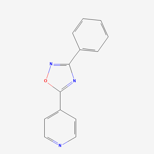 3-phenyl-5-pyridin-4-yl-1,2,4-oxadiazole (CAS: 4969-62-4) - Related Chemical Product