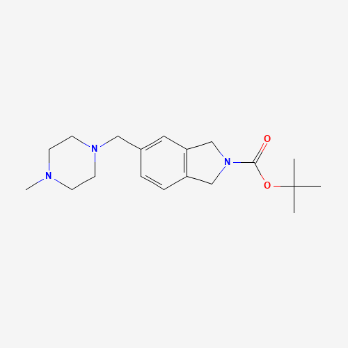 tert-butyl 5-[(4-methylpiperazin-1-yl)methyl]-1,3-dihydroisoindole-2-carboxylate (CAS: 1019890-58-4) - Related Chemical Product