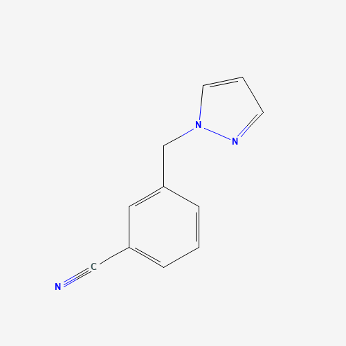 3-(pyrazol-1-ylmethyl)benzonitrile (CAS: 562803-62-7) - Related Chemical Product