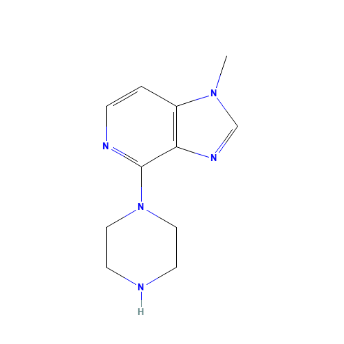 1-methyl-4-piperazin-1-ylimidazo[4,5-c]pyridine (CAS: 139653-66-0) - Related Chemical Product
