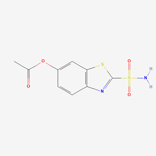 (2-sulfamoyl-1,3-benzothiazol-6-yl) acetate (CAS: 86394-99-2) - Related Chemical Product