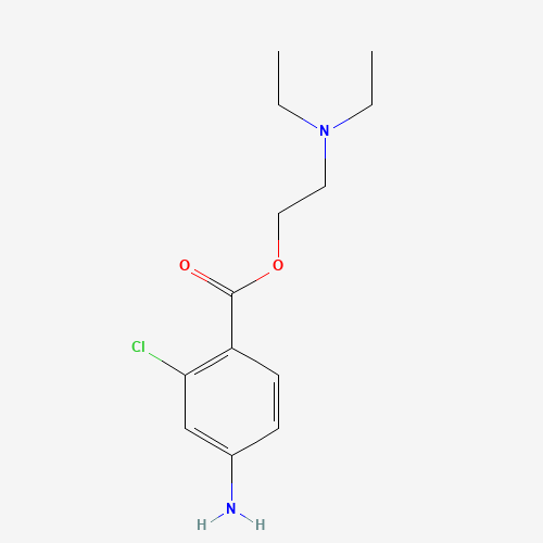 2-(diethylamino)ethyl 4-amino-2-chlorobenzoate (CAS: 133-16-4) - Related Chemical Product