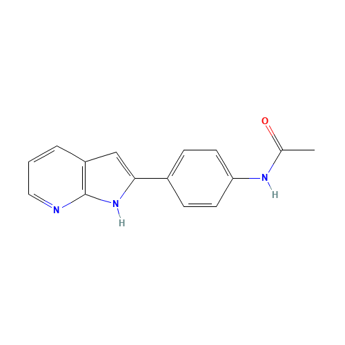 N-[4-(1H-pyrrolo[2,3-b]pyridin-2-yl)phenyl]acetamide (CAS: 1346526-20-2) - Related Chemical Product