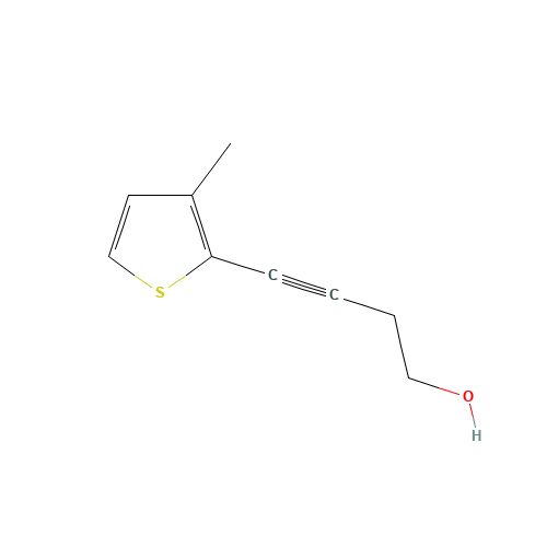 4-(3-methylthiophen-2-yl)but-3-yn-1-ol (CAS: 1238888-39-5) - Related Chemical Product