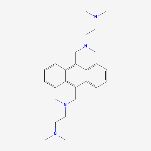 N'-[[10-[[2-(dimethylamino)ethyl-methylamino]methyl]anthracen-9-yl]methyl]-N,N,N'-trimethylethane-1,2-diamine (CAS: 106712-13-4) - Related Chemical Product