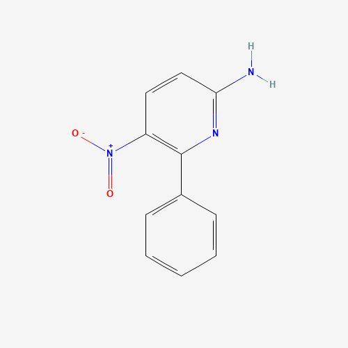5-nitro-6-phenylpyridin-2-amine (CAS: 912772-97-5) - Chemical Structure and Molecular Formula 