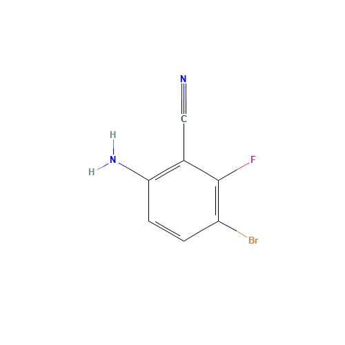 6-amino-3-bromo-2-fluorobenzonitrile (CAS: 845866-92-4) - Related Chemical Product