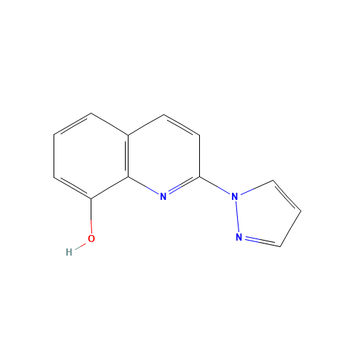2-pyrazol-1-ylquinolin-8-ol (CAS: 648896-32-6) - Related Chemical Product