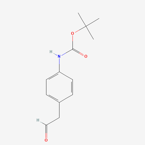 tert-butyl N-[4-(2-oxoethyl)phenyl]carbamate (CAS: 695171-91-6) - Related Chemical Product