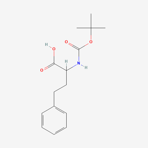 2-[(2-methylpropan-2-yl)oxycarbonylamino]-4-phenylbutanoic acid (CAS: 108524-68-1) - Related Chemical Product