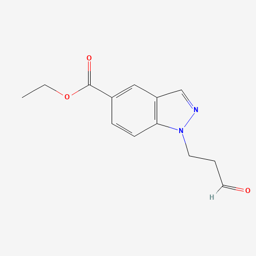 ethyl 1-(3-oxopropyl)indazole-5-carboxylate (CAS: 192944-53-9) - Related Chemical Product