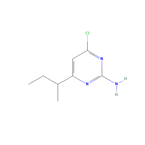 4-butan-2-yl-6-chloropyrimidin-2-amine (CAS: 199863-87-1) - Related Chemical Product