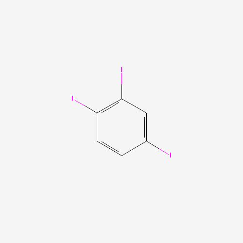1,2,4-triiodobenzene (CAS: 615-68-9) - Chemical Structure and Molecular Formula 