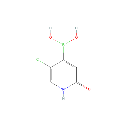 (5-chloro-2-oxo-1H-pyridin-4-yl)boronic acid (CAS: 1412906-75-2) - Related Chemical Product