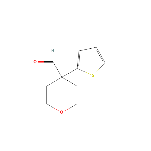 4-thiophen-2-yloxane-4-carbaldehyde (CAS: 906352-93-0) - Related Chemical Product