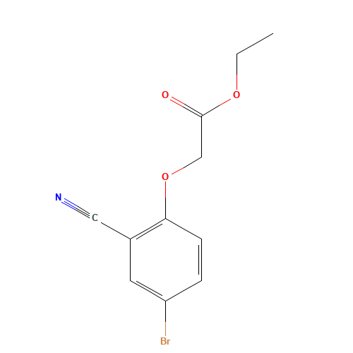 ethyl 2-(4-bromo-2-cyanophenoxy)acetate (CAS: 328009-03-6) - Related Chemical Product