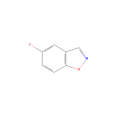 5-fluoro-1,2-benzoxazole (CAS: 735294-25-4) - Chemical Structure and Molecular Formula 
