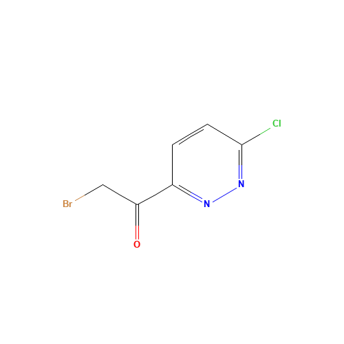 2-bromo-1-(6-chloropyridazin-3-yl)ethanone (CAS: 359794-51-7) - Related Chemical Product