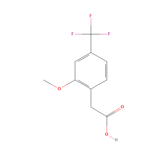 2-[2-methoxy-4-(trifluoromethyl)phenyl]acetic acid (CAS: 1017779-22-4) - Related Chemical Product