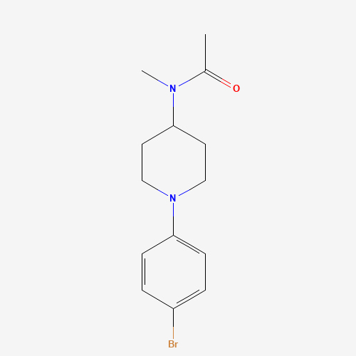 N-[1-(4-bromophenyl)piperidin-4-yl]-N-methylacetamide (CAS: 1415793-97-3) - Related Chemical Product