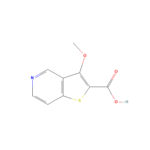 3-methoxythieno[3,2-c]pyridine-2-carboxylic acid (CAS: 521948-20-9) - Related Chemical Product