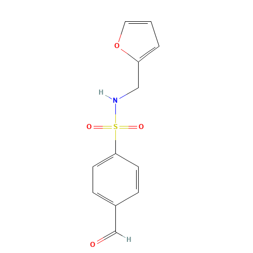 4-formyl-N-(furan-2-ylmethyl)benzenesulfonamide (CAS: 603999-01-5) - Related Chemical Product