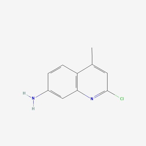2-chloro-4-methylquinolin-7-amine (CAS: 114058-74-1) - Chemical Structure and Molecular Formula 