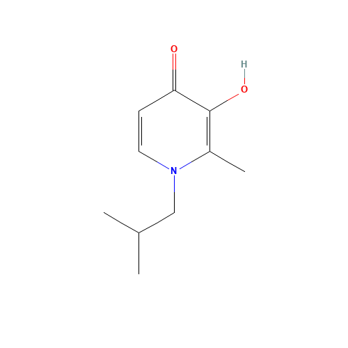 3-hydroxy-2-methyl-1-(2-methylpropyl)pyridin-4-one (CAS: 30652-16-5) - Related Chemical Product