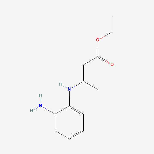 ethyl 3-(2-aminoanilino)butanoate (CAS: 1407835-19-1) - Related Chemical Product