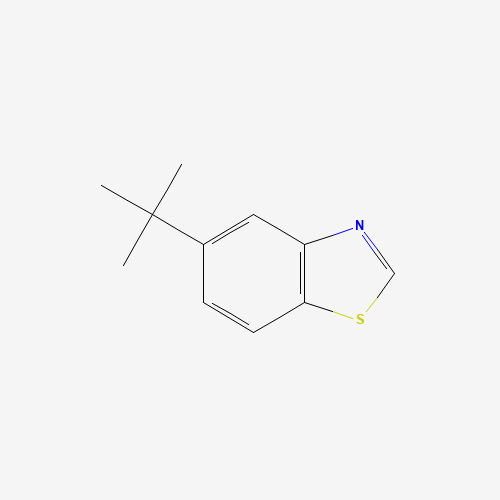 5-tert-butyl-1,3-benzothiazole (CAS: 1247348-29-3) - Chemical Structure and Molecular Formula 