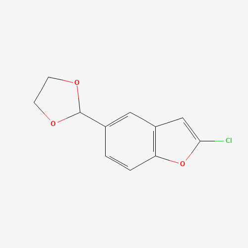 2-chloro-5-(1,3-dioxolan-2-yl)-1-benzofuran (CAS: 648449-65-4) - Related Chemical Product