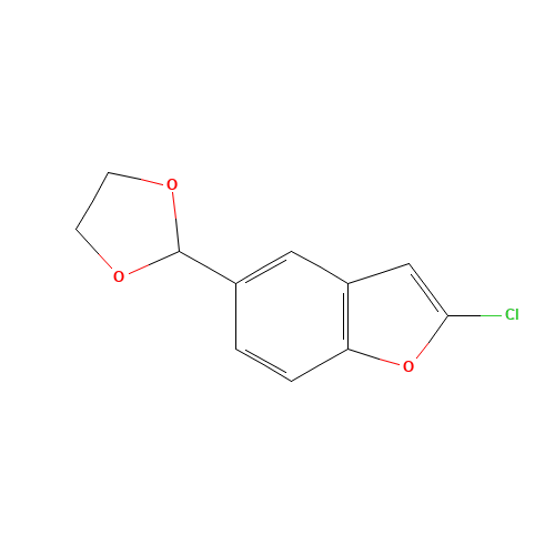 2-chloro-5-(1,3-dioxolan-2-yl)-1-benzofuran (CAS: 648449-65-4) - Related Chemical Product