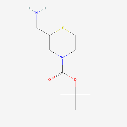 tert-butyl 2-(aminomethyl)thiomorpholine-4-carboxylate (CAS: 1415794-19-2) - Related Chemical Product