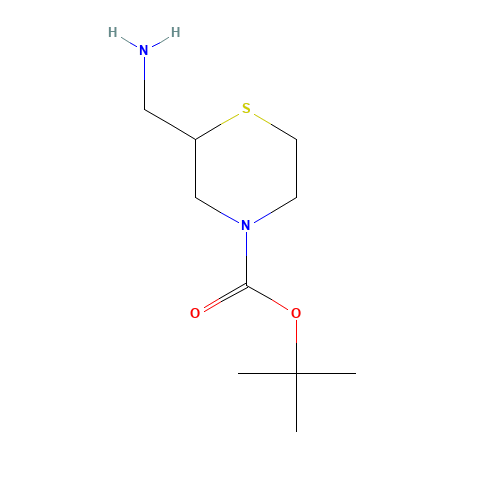 tert-butyl 2-(aminomethyl)thiomorpholine-4-carboxylate (CAS: 1415794-19-2) - Related Chemical Product