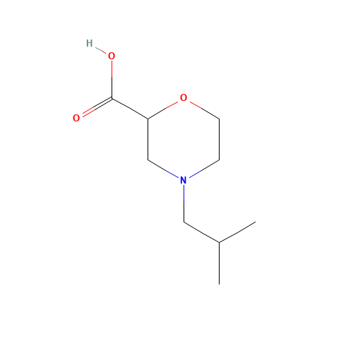 4-(2-methylpropyl)morpholine-2-carboxylic acid (CAS: 939756-93-1) - Related Chemical Product