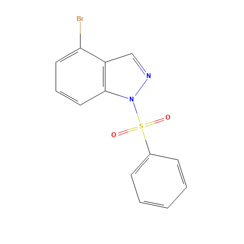 1-(benzenesulfonyl)-4-bromoindazole (CAS: 1001415-32-2) - Related Chemical Product