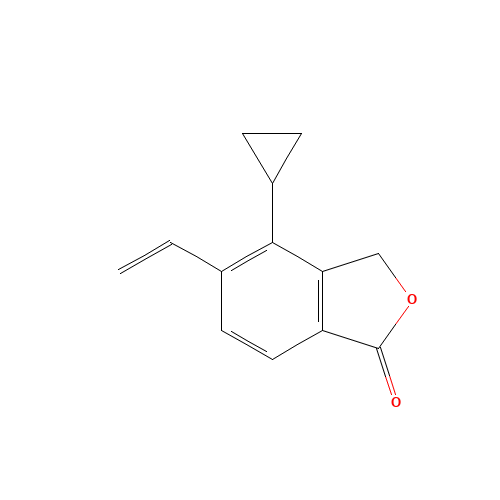 4-cyclopropyl-5-ethenyl-3H-2-benzofuran-1-one (CAS: 1255209-07-4) - Related Chemical Product
