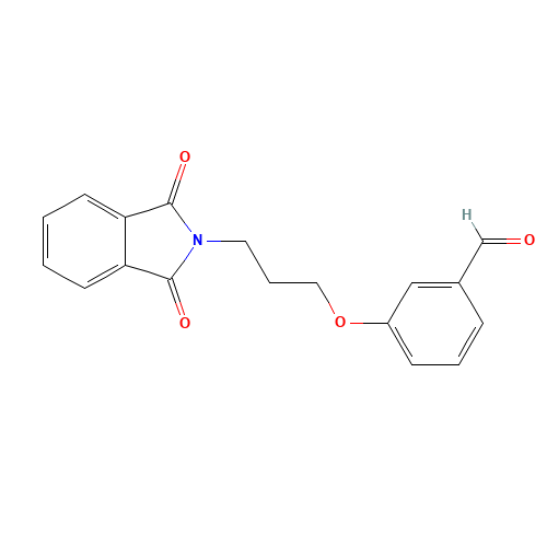 3-[3-(1,3-dioxoisoindol-2-yl)propoxy]benzaldehyde (CAS: 69383-92-2) - Related Chemical Product