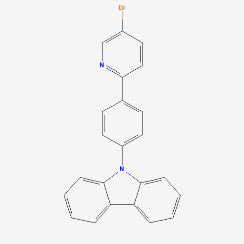 9-[4-(5-bromopyridin-2-yl)phenyl]carbazole (CAS: 1365756-83-7) - Related Chemical Product