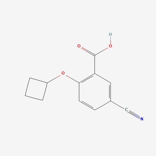 5-cyano-2-cyclobutyloxybenzoic acid (CAS: 1065640-62-1) - Related Chemical Product