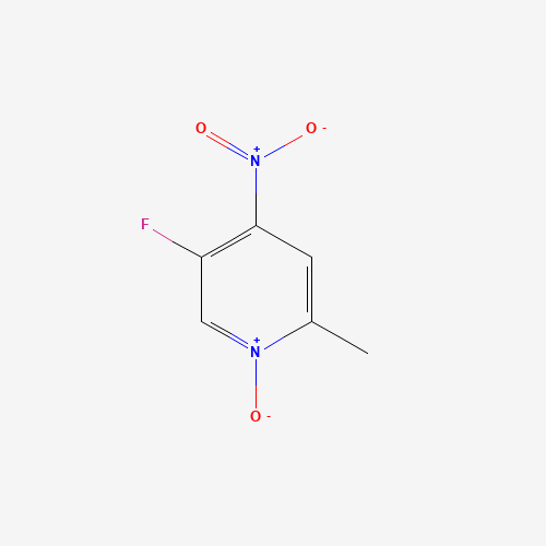 5-fluoro-2-methyl-4-nitro-1-oxidopyridin-1-ium (CAS: 113209-88-4) - Related Chemical Product