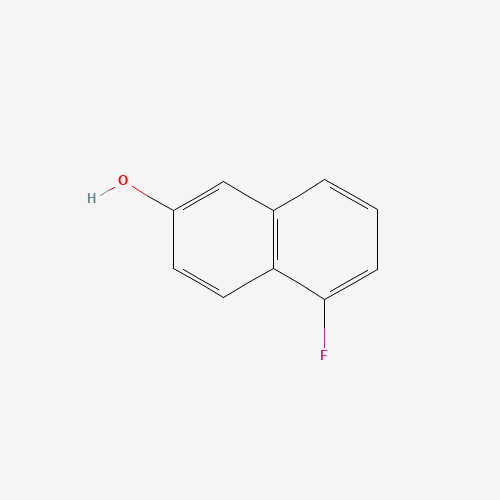 5-fluoronaphthalen-2-ol (CAS: 741693-88-9) - Chemical Structure and Molecular Formula 