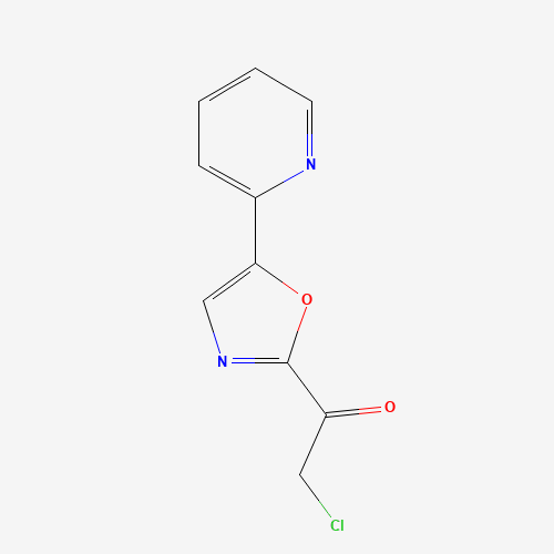 2-chloro-1-(5-pyridin-2-yl-1,3-oxazol-2-yl)ethanone (CAS: 945414-11-9) - Related Chemical Product