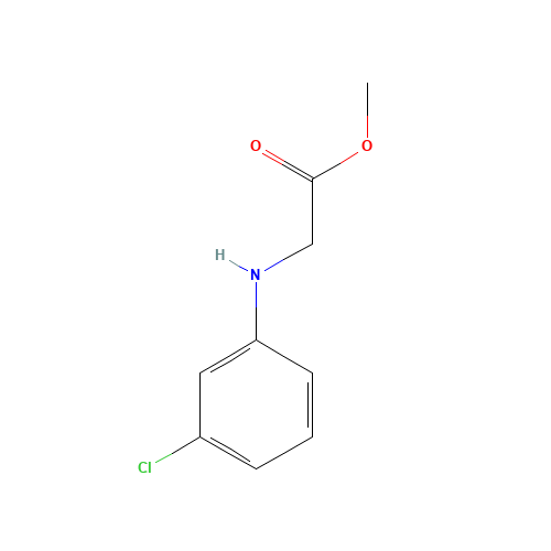 methyl 2-(3-chloroanilino)acetate (CAS: 126690-10-6) - Related Chemical Product