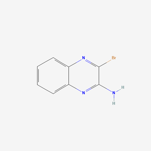 3-bromoquinoxalin-2-amine (CAS: 676543-54-7) - Chemical Structure and Molecular Formula 