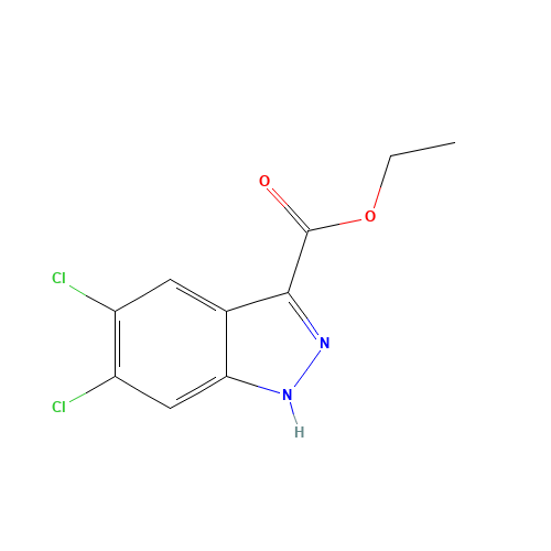 ethyl 5,6-dichloro-1H-indazole-3-carboxylate (CAS: 885278-50-2) - Related Chemical Product