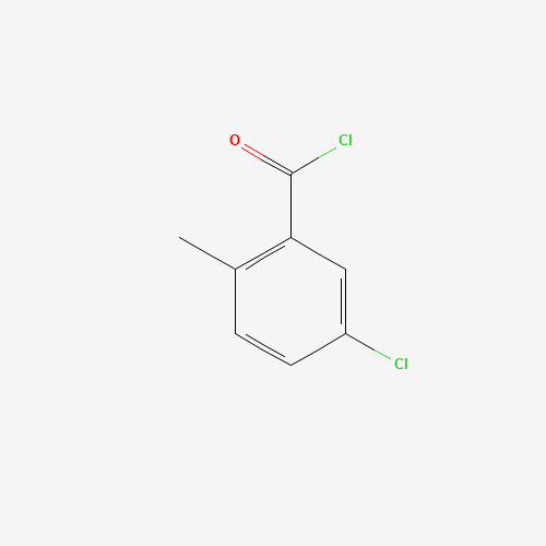 5-chloro-2-methylbenzoyl chloride (CAS: 21900-40-3) - Chemical Structure and Molecular Formula 