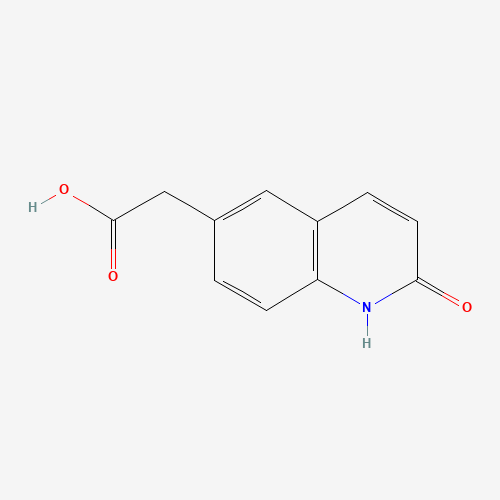 2-(2-oxo-1H-quinolin-6-yl)acetic acid (CAS: 865111-97-3) - Related Chemical Product