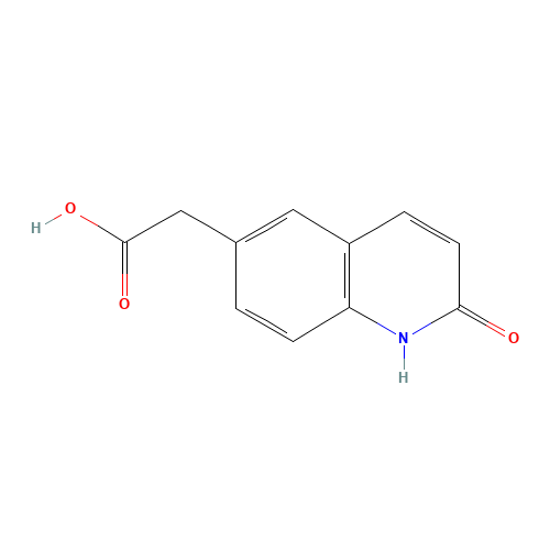 2-(2-oxo-1H-quinolin-6-yl)acetic acid (CAS: 865111-97-3) - Related Chemical Product